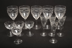 Fotglas, diverse, 1930/1940-tal 