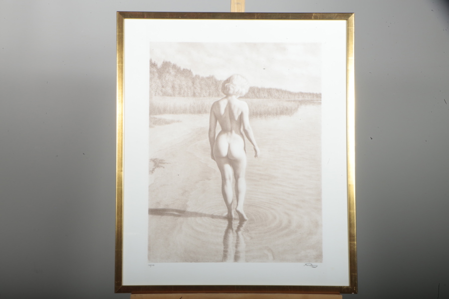 Anders olsson, Signerat tryck, N:o 22/150