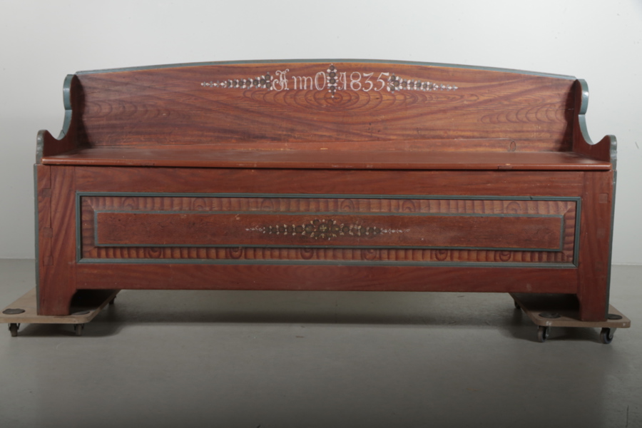 Fållbänk, 1800-tal, Allmoge 