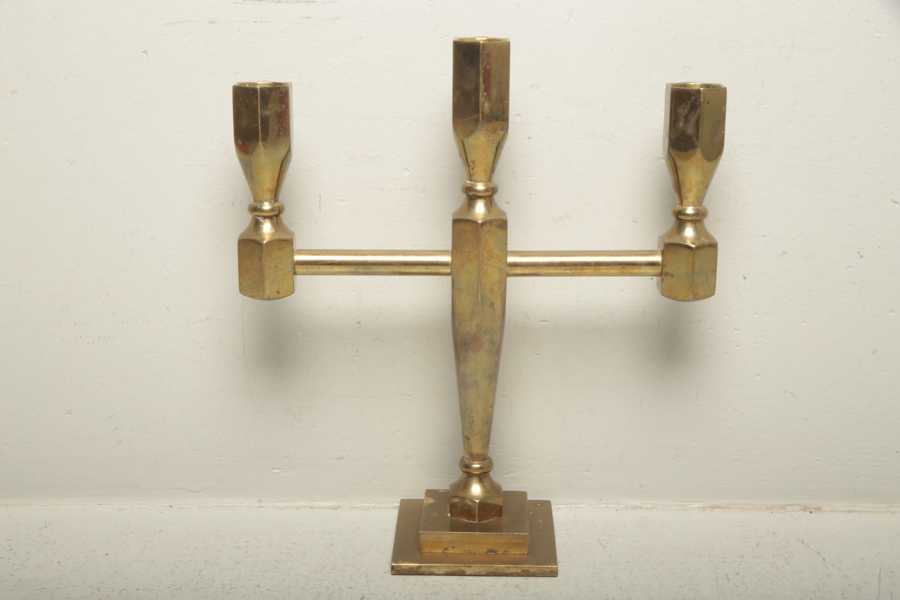 Kandelaber i malm, 1900-tal 