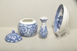 Kina-porslin, diverse, 3-delar 