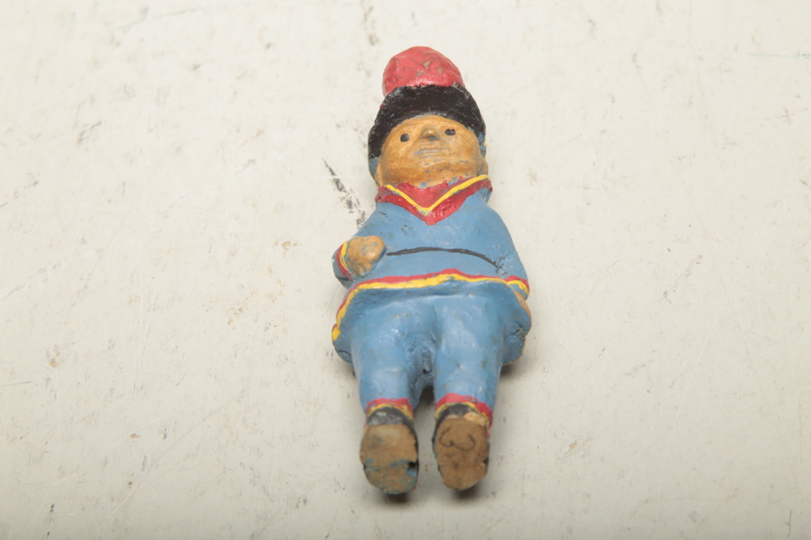 Figurin i trä, "Same-pojke"