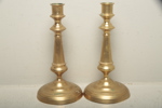 Ljusstakar i mässing, 1800-tal, 1-par 