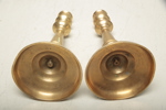 Ljusstakar i mässing, 1800-tal, 1-par 