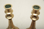 Ljusstakar i mässing, 1800-tal, 1-par 