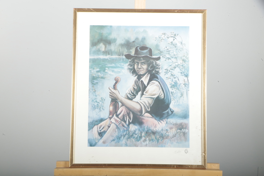 Bror Eric, Tryck, Signerad