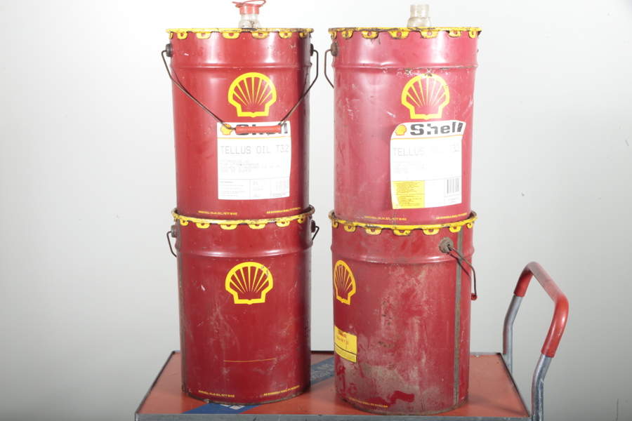 Shell, oljedunkar, 4st 