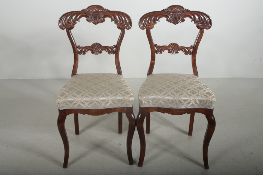 Stolar, 1-par i Rokoko-stil, Sekelskiftet