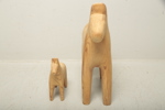 Figurin- hästar, 2st