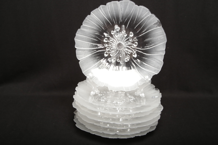 Mats Jonasson- Assietter "Anemone", 8st