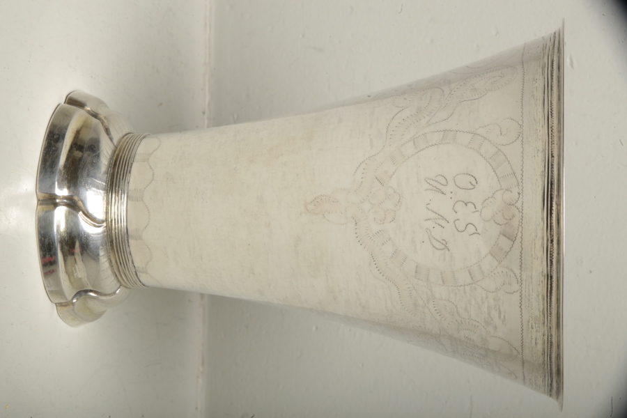 Silverbägare/ Bröllopsbägare- Carl Fredrik Seseman (1781-1819)