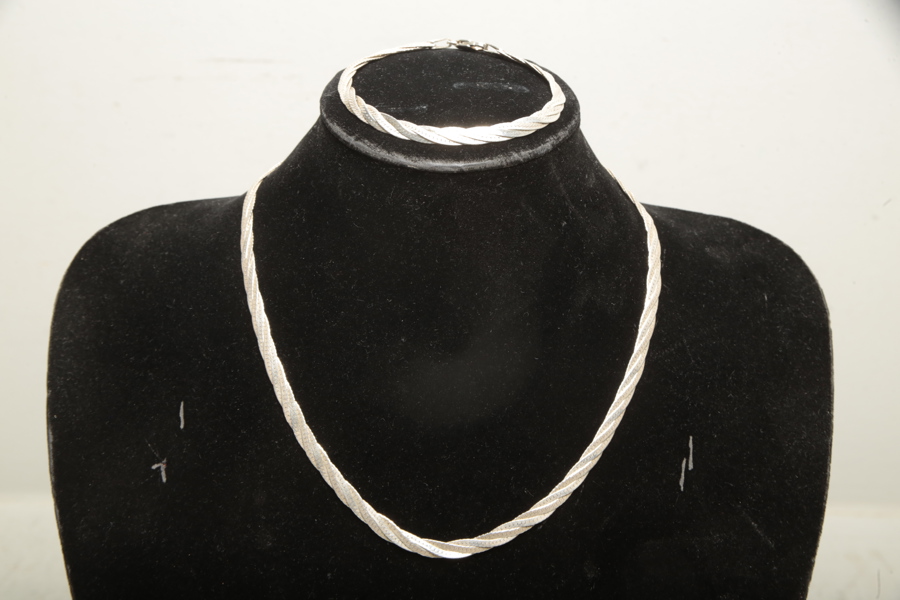 Halsband & Armband- Sterlingsilver