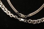 Halsband, 2st, Sterlingsilver 