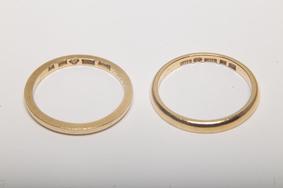 Guldringar, 2st, 23K