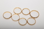 Guldringar, 18K