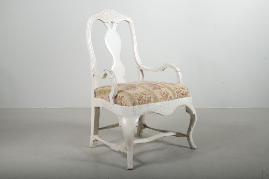 Karmstol, Rokoko, 1700/1800-tal