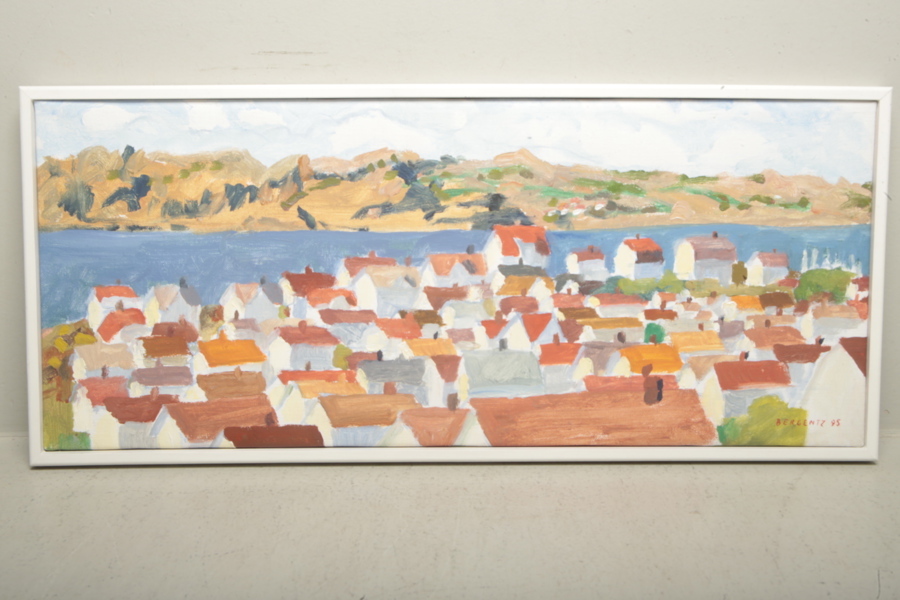 Torsten Bergentz- Olja på duk, Signerad -95