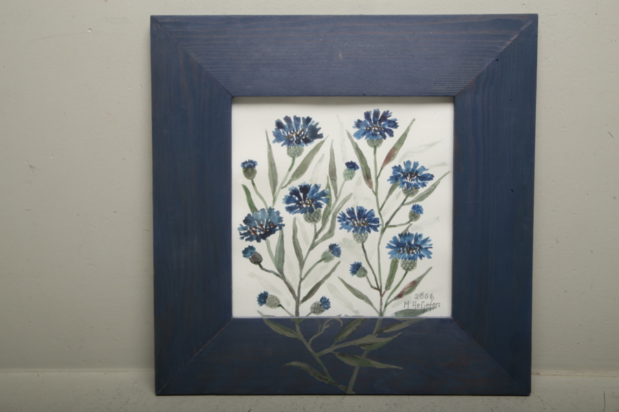 M. Heljefors- Akvarell, Signerad: 2006