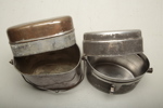Matbehållare, 2st, 1900-tal 