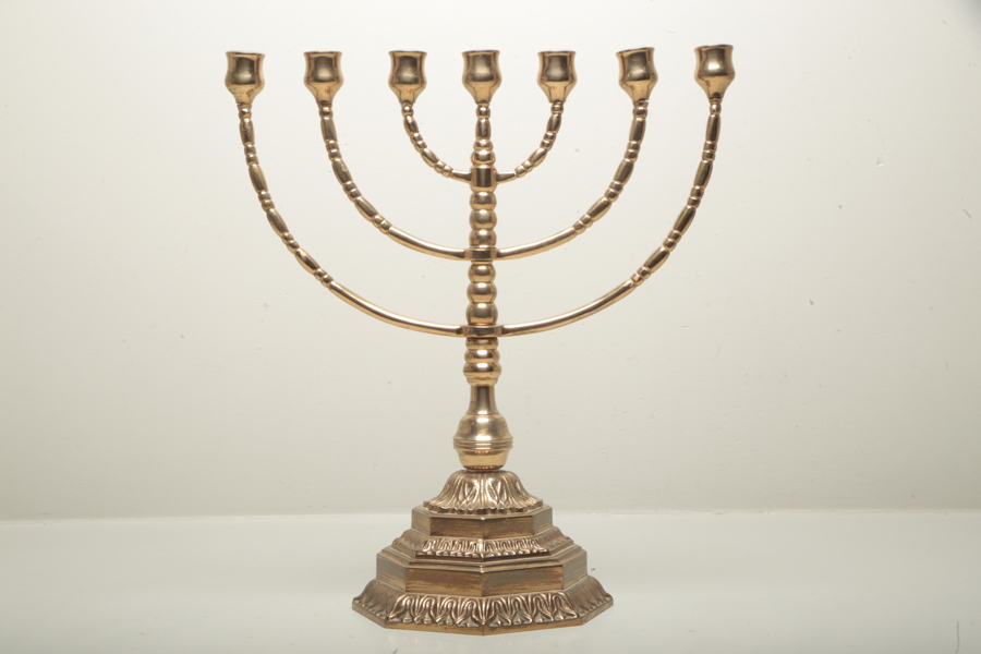 Kandelaber, "Menorah", 1900-tal