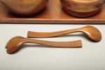Teak set, 5-delar, 1950/1960-tal, Bl.a Uppsala Teak