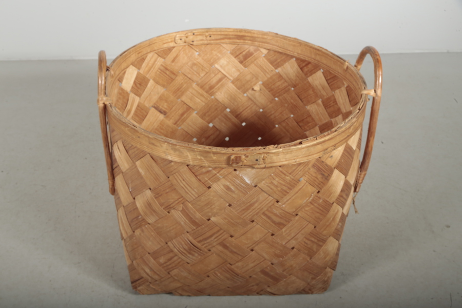 Spånkorg, 1800/1900-tal 