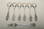 Silverskedar 6st + 1st gaffel