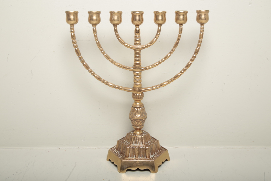 Gnosjö malm- Kandelaber "Menorah"