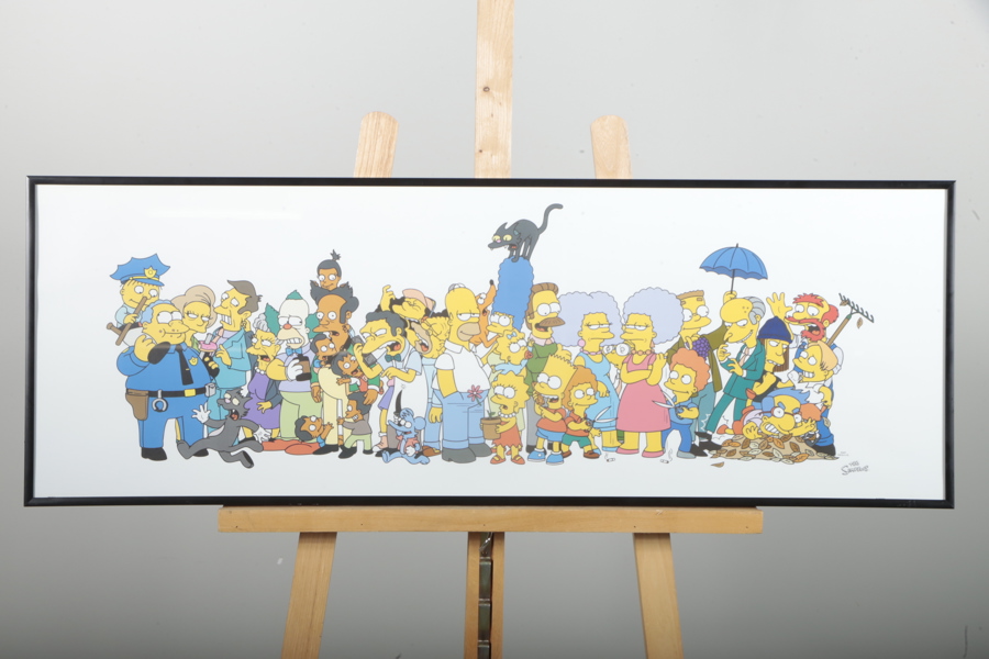 The Simpsons- tryck 