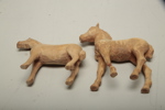 Figuriner- "Hästar", 2st 