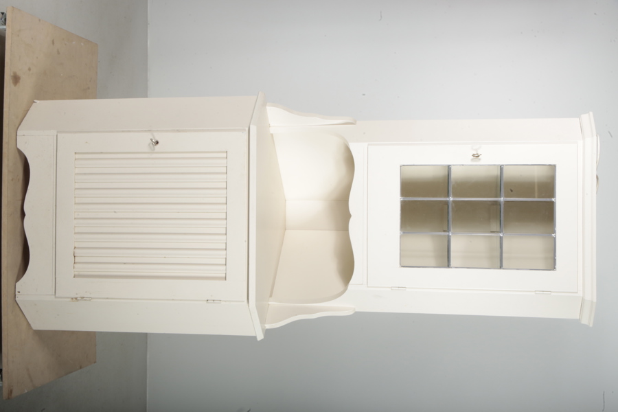 Hörnskåp, 1900-tal 