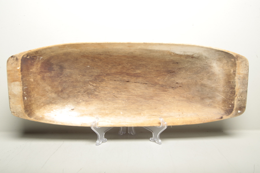 Tråg, 1800/1900-tal, Allmoge 