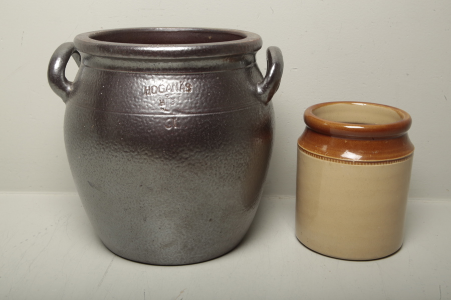 Höganäs kruka 6L & Keramikkruka 