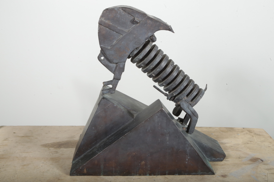 Olle Jonsson- Skulptur i brons, Nr. 4/5, "Barke"