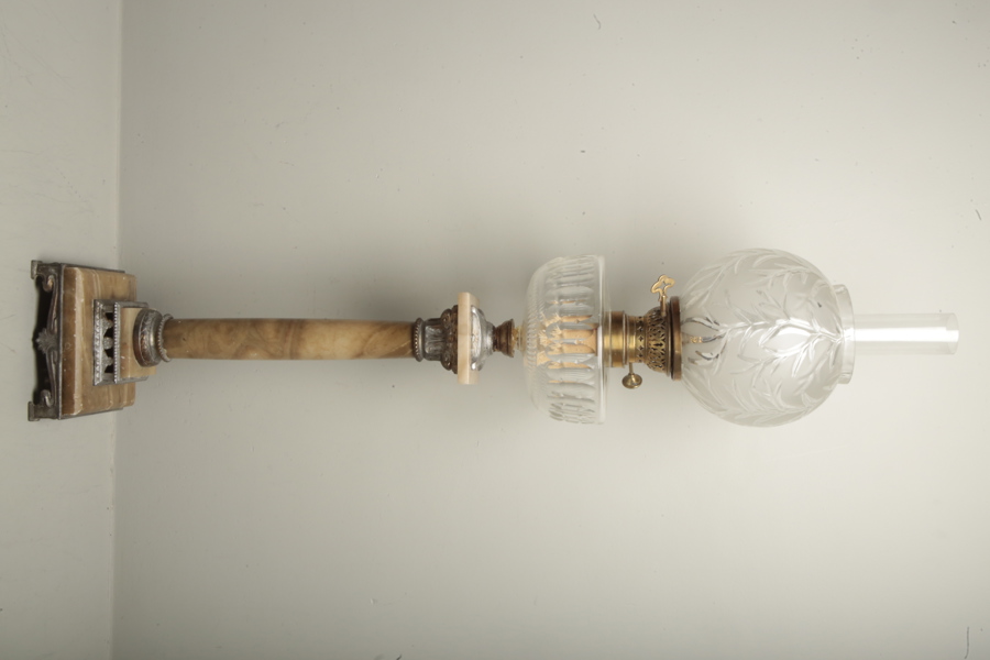 Bordsoljelampa, 1800-taltes senare del