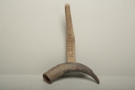 Träföremål, "Horn på träskaft", 1800/1900-tal