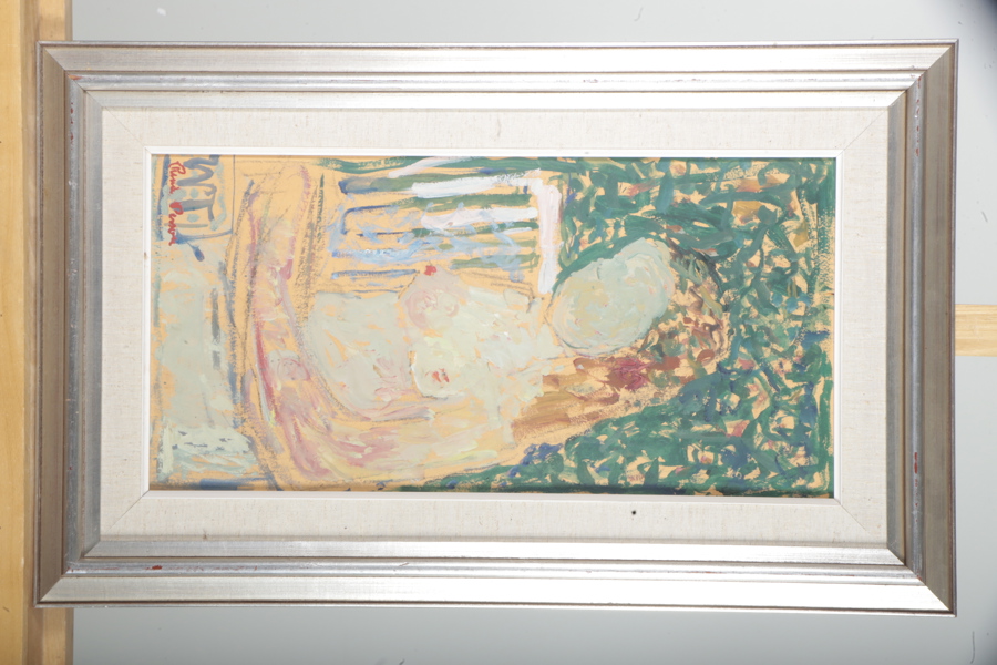 Rune Persson, Olja på pannå, Signerad