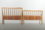 Sänggavlar, 1-par i teak, 1950/1960-tal 