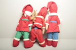 Juldekorationer, 3st Tomtar 