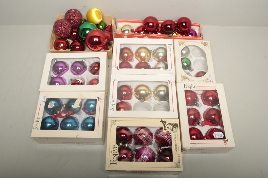 Juldekorationer- Julgranskulor