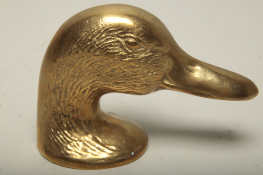 Kapsylöppnare "Ducky-modell", mässing, 1900-tal