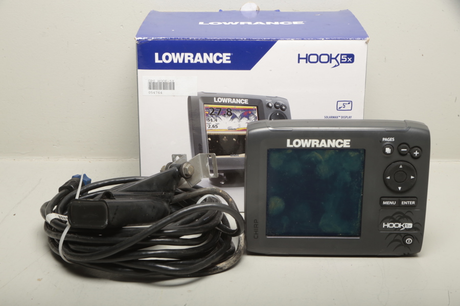 Ekolod- Lowrance Hook-5x