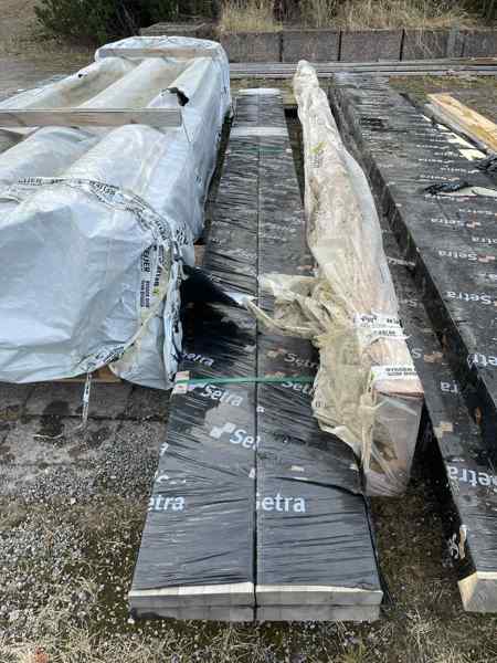 Limträbalkar, 4st x 6m, 42x225