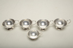 Punchmuggar i silver, 5st 