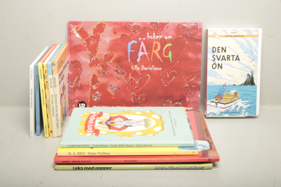 Böcker för barn, parti 