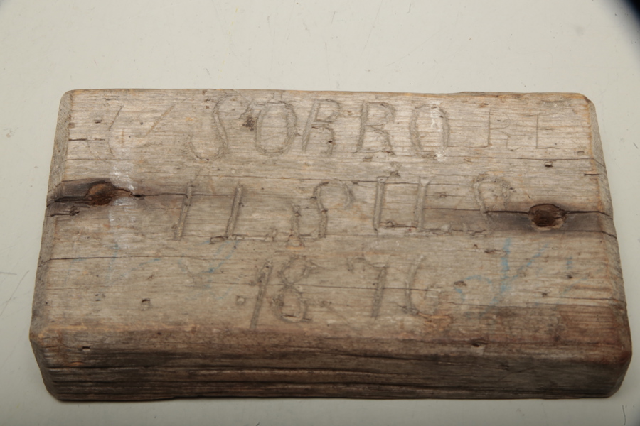 Träföremål/Träkloss, 1800-tal, Allmoge 