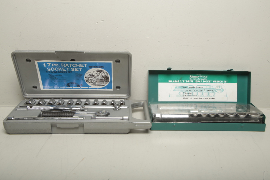 Hylsnyckelsatser, 2st 