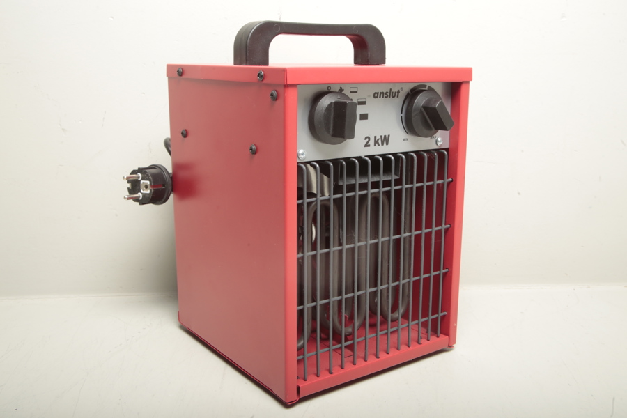 Byggfläkt- "Anslut", 2kW