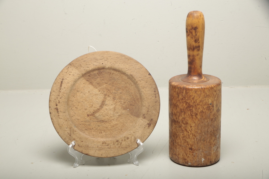 Trädisk, 1800-tal, Allmoge 