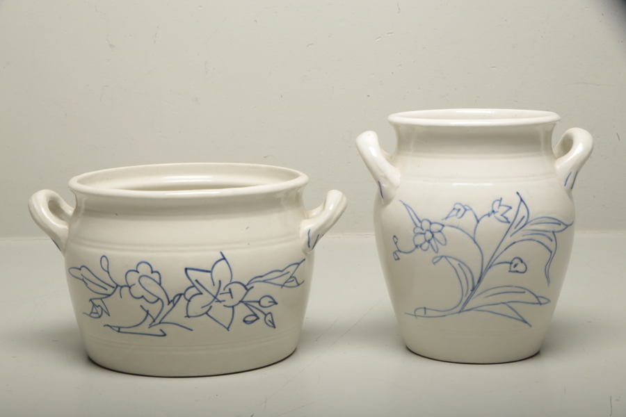 Krus, 2st, Rörstrand-BlåVit